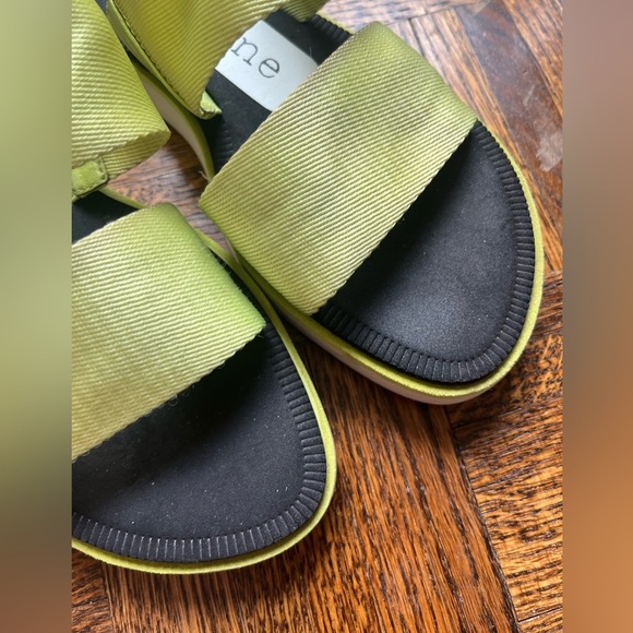 RAG + BONE - MILA slip on, open toed sandal in Acid-Green (Size 37) - Picture 14 of 16